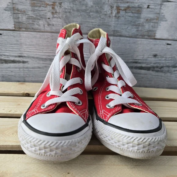 Converse Chuck Taylor All Star High Tops Youth Size 11.5 - Picture 3 of 10